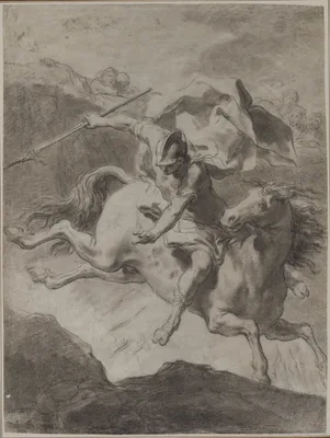 Death of Marcus Curtius — Gaetano Gandolfi