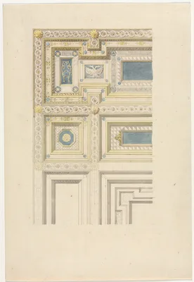 Design for Ornamental Ceiling — Anonymous
