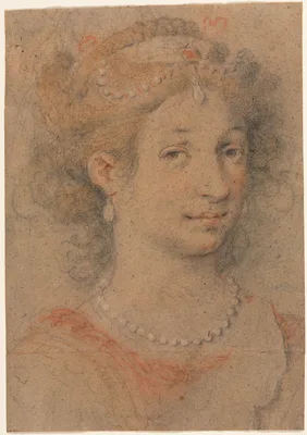 Head of a Woman — Anonymous
