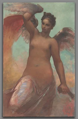 Winged Fortune — William Morris Hunt