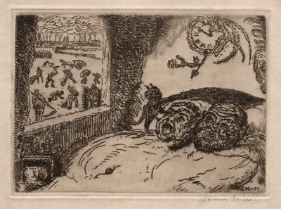 The Seven Deadly Sins: Sloth — James Ensor