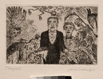 The Seven Deadly Sins: Pride — James Ensor