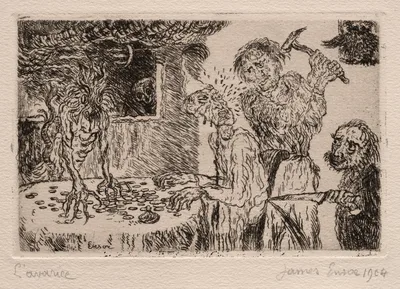 The Seven Deadly Sins: Avarice — James Ensor