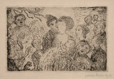 The Seven Deadly Sins: Envy — James Ensor
