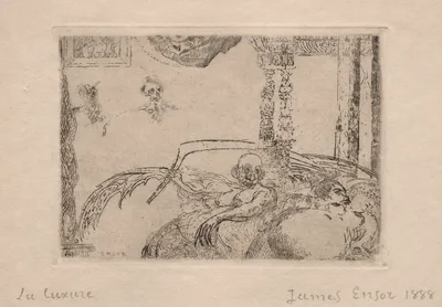 The Seven Deadly Sins: Lust — James Ensor