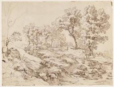 La Serpentara near Olevano — Friedrich Preller the Elder