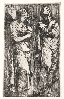Two Roman Women — Francesco Primaticcio