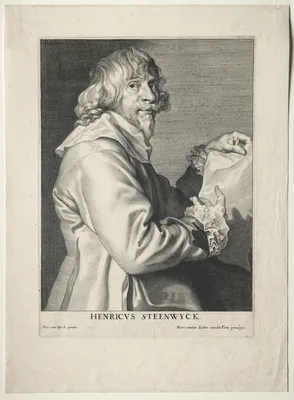 Portrait of Henri van Steenwyck — Paulus Pontius