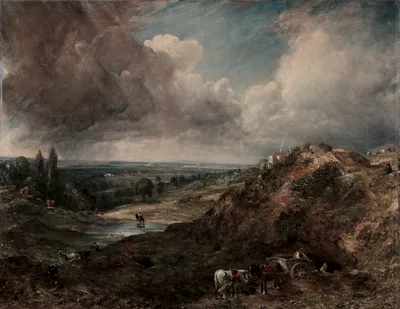 Branch Hill Pond, Hampstead — John Constable