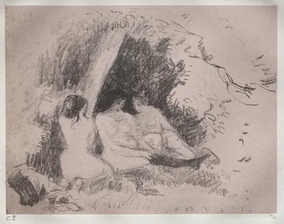 Nude Women — Camille Pissarro