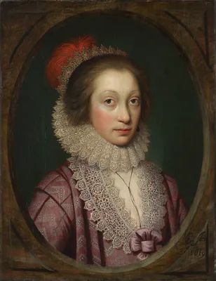 Portrait of a Woman, possibly Elizabeth Boothby — Cornelis Janssens van Ceulen