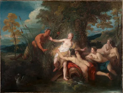 Pan and Syrinx — Jean François de Troy