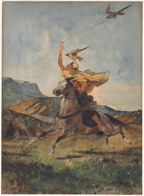 The Falconer — Eugène Fromentin