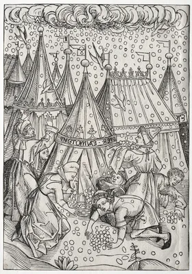Der Schatzbehalter: Gathering of Manna — Michael Wolgemut