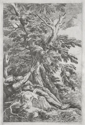 St. William the Hermit — Salvator Rosa
