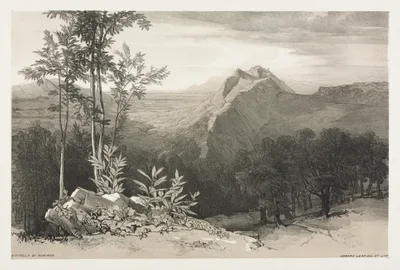 Civitella di Subiaco — Edward Lear