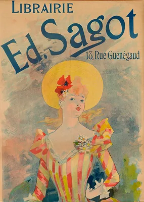 Bookstore Ed. Sagot — Jules Chéret