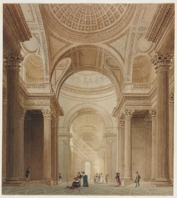 Interior of the Pantheon in Paris — Fredrick Nash