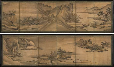 Landscape of the Four Seasons — Yi Sumun