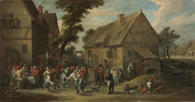 Village Festival — David Teniers the Younger