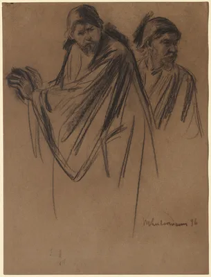 Studies for Saint Paul on the Way to Damascus — Max Liebermann