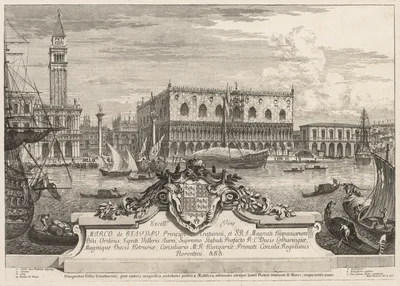 Views of Venice:  The Piazzetta and Ducal Palace — Michele Marieschi