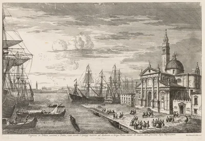 Views of Venice:  The Basin of St. Mark's — Michele Marieschi