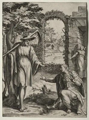 Christ Appearing to Mary Magdalen — Cornelis Cort