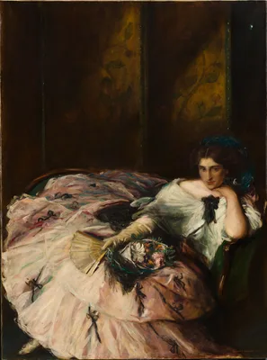 Souvenir of an "International Ball" (Portrait of Miss Kathleen Bruce) — Charles Hasslewood Shannon