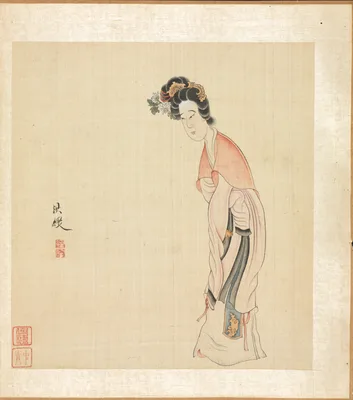 Paintings after Ancient Masters: A Lady — Chen Hongshou