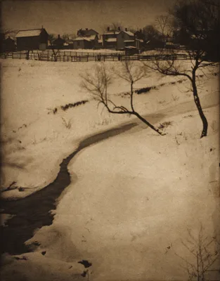 Winter Landscape — Clarence Hudson White