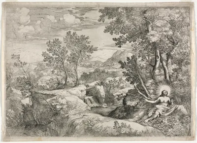 The Penitent Magdalen — Giovanni Francesco Grimaldi