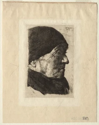 Head of a Peasant — Wilhelm Leibl