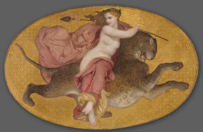 Bacchante on a Panther — William-Adolphe Bouguereau