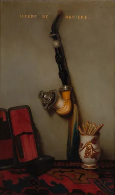 Still Life with Pipe and Matches — Alexandre-Gabriel Decamps