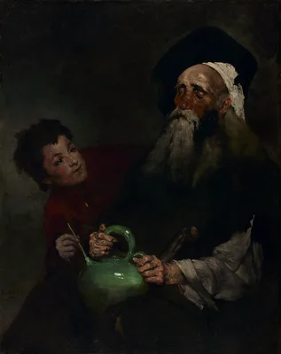 Lazarillo de Tormes and His Blind Master — Augustin Théodule Ribot