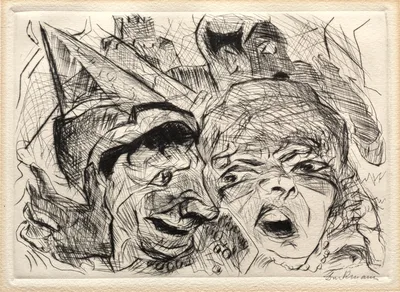 Theater — Max Beckmann