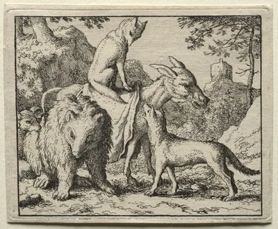 Reynard the Fox — Allaert van Everdingen