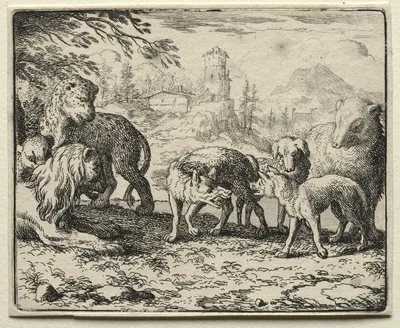 Reynard the Fox:  The Condemnation of Reynard — Allaert van Everdingen