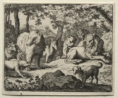 Reynard the Fox:  The Suspension of the Sentence — Allaert van Everdingen