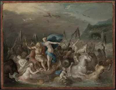 The Triumph of Neptune and Amphitrite — Frans Francken the Younger