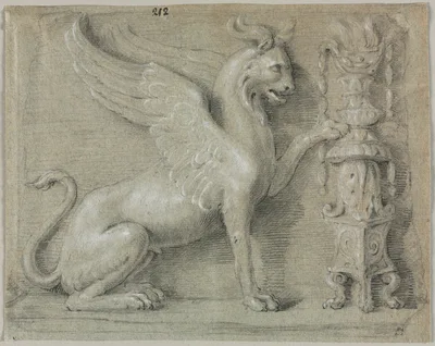 A Griffin Relief — Anonymous