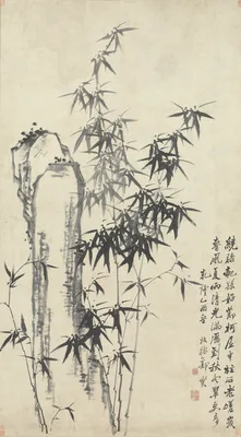 Bamboo and Rock — Zheng Xie