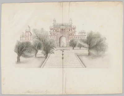 The Mausoleum of Akbar at Secundrabad