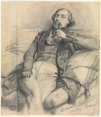 Man Smoking — Jean-Louis-Ernest Meissonier
