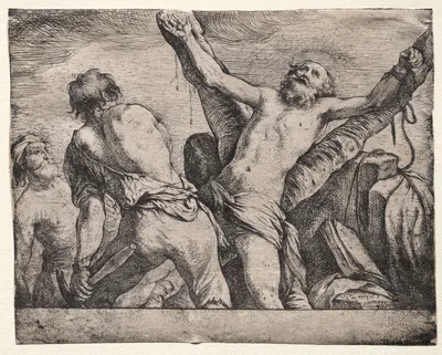 The Martyrdom of St. Andrew — Claude Vignon