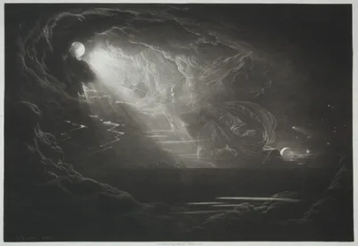 Paradise Lost:  The Creation of Light — John Martin