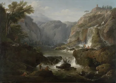 The Waterfalls at Tivoli — Joseph Vernet