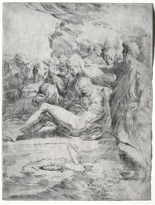 The Entombment — Parmigianino