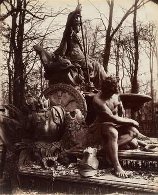 Versailles, Fountain of Triumphant France — Eugène Atget